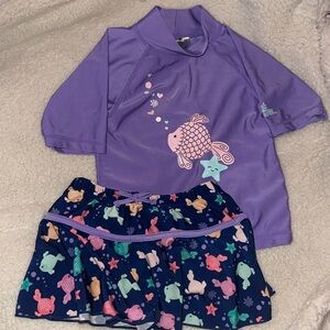 2 piece toddler swimsuit